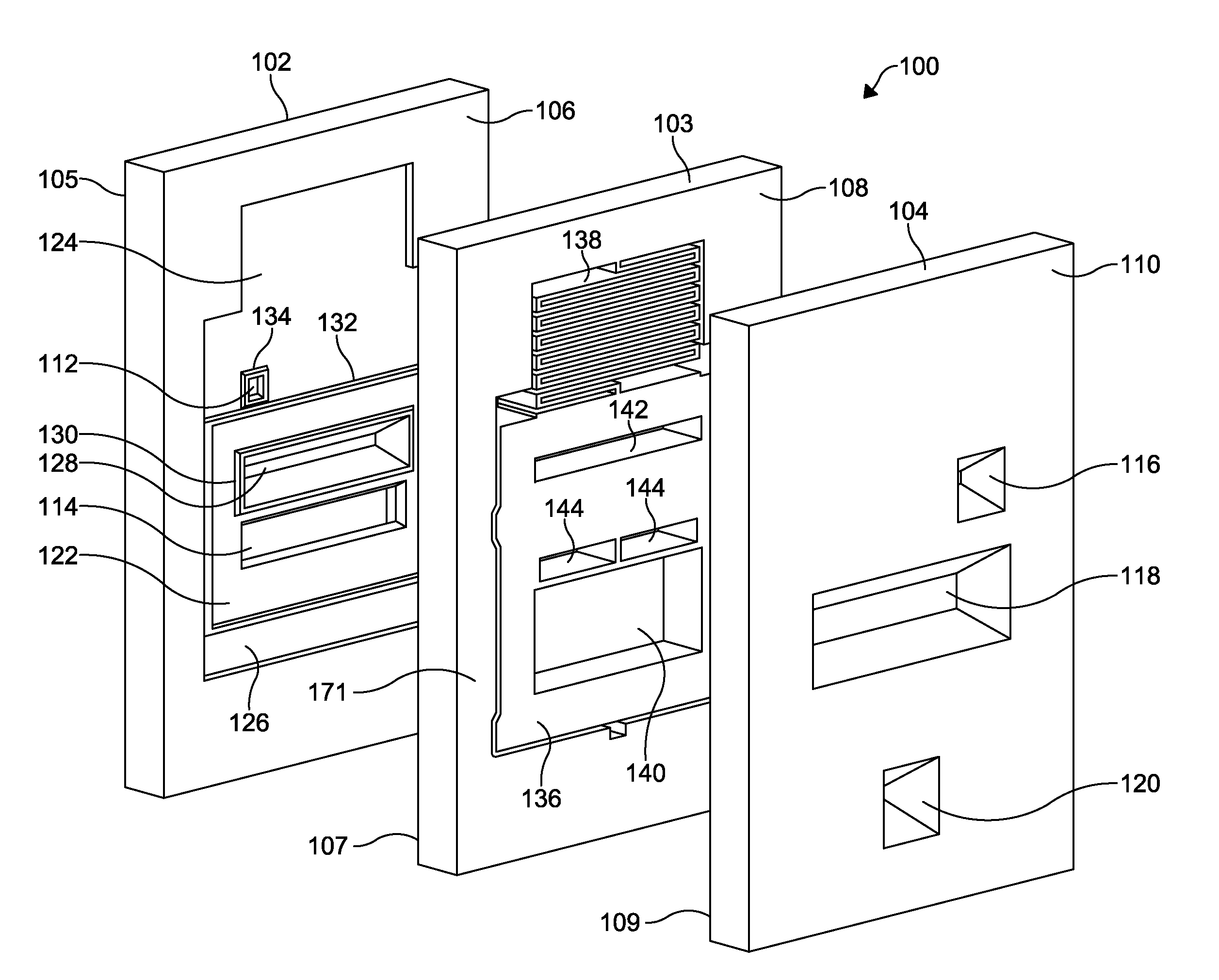 Plate microvalve with improved sealing mechanism