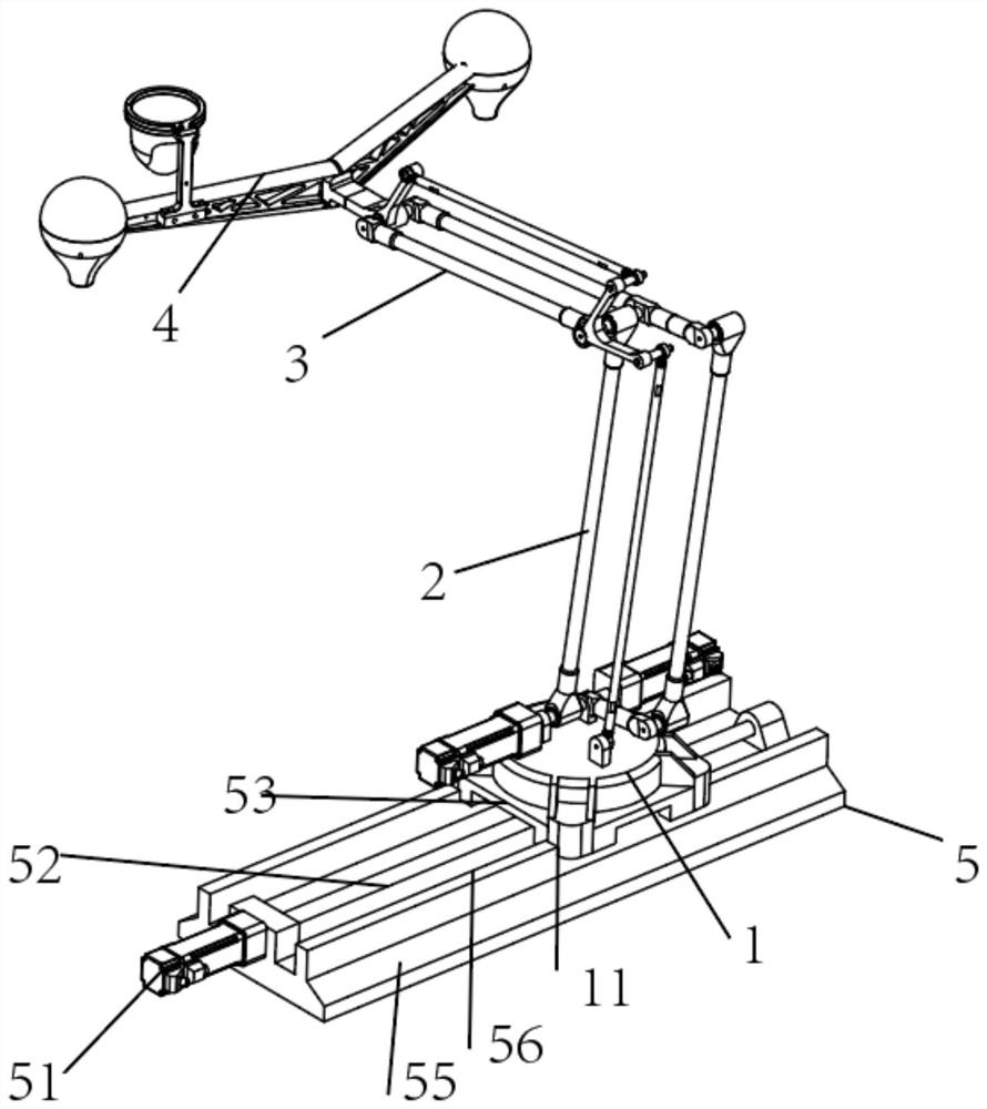 A rocker arm type human body temperature automatic measurement robot and measurement method