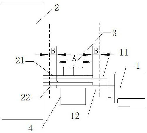 Main loop arrangement structure of three-phase alternating-current motor driving system controller