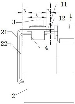 Main loop arrangement structure of three-phase alternating-current motor driving system controller