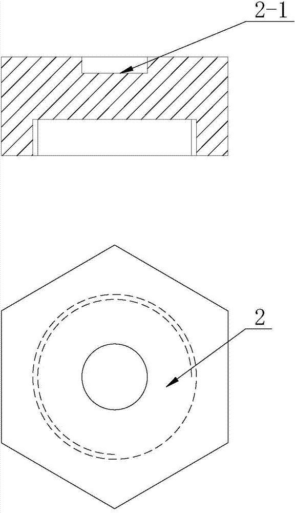 Explosive column stress measurement device under low-speed hammer-dropping impact loading