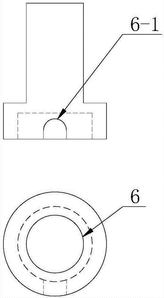 Explosive column stress measurement device under low-speed hammer-dropping impact loading