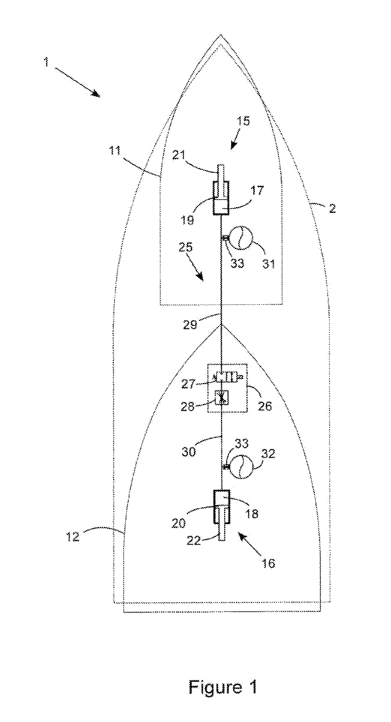 Control of Multi-Hulled Water Craft