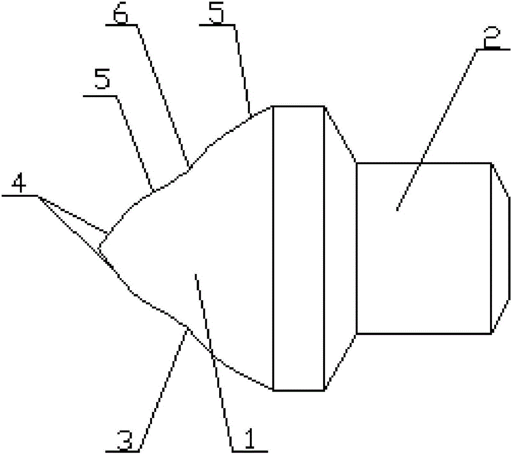 Anti-falling alloy cutter head