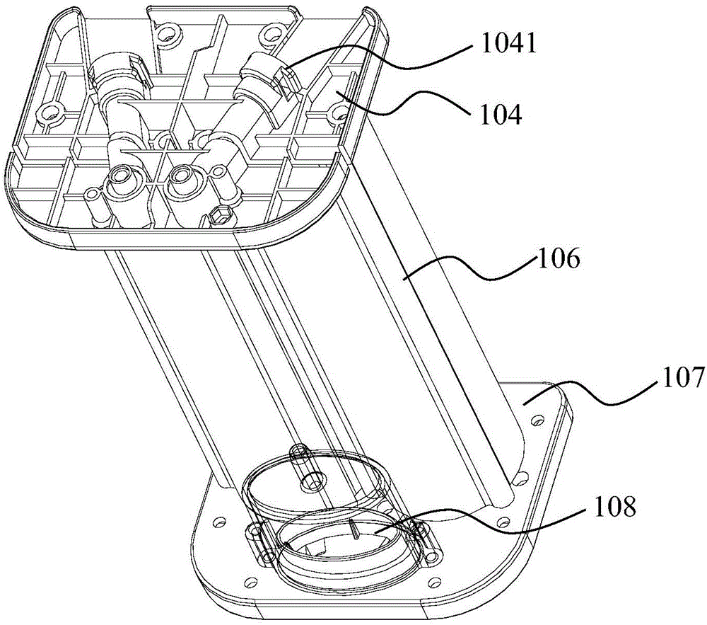 Nitrogen-oxygen separation device