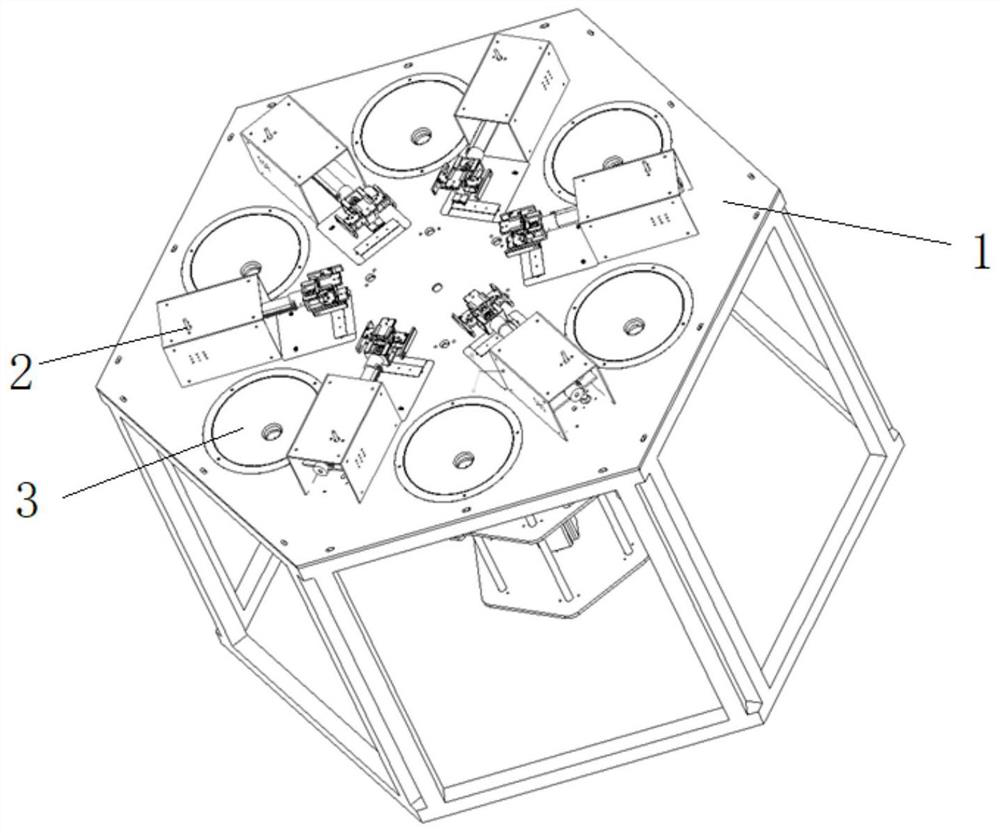 An unmanned aerial vehicle battery replacement device and using method thereof