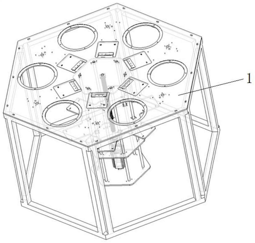 An unmanned aerial vehicle battery replacement device and using method thereof