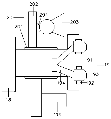 Paint spraying device special for indoor decoration and application method thereof