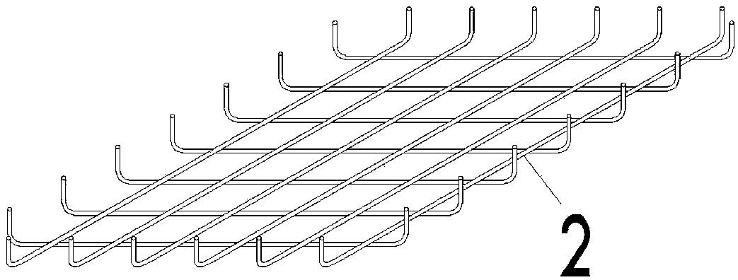 Three kinds of welded meshes of deformed rebars and preparation method