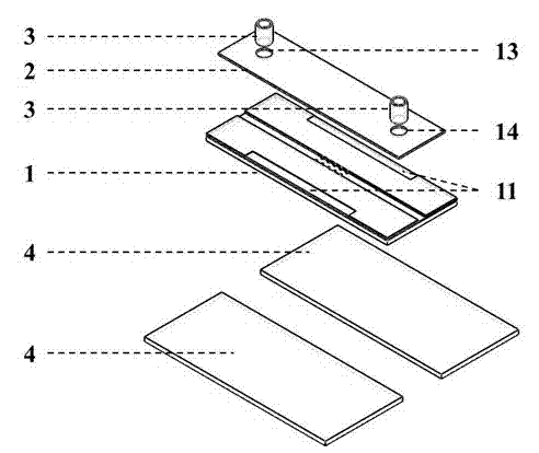 Low-voltage direct-current controlled continuous flow cell electrofusion chip