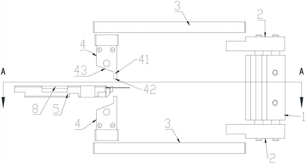 Wire stripping treatment device and method