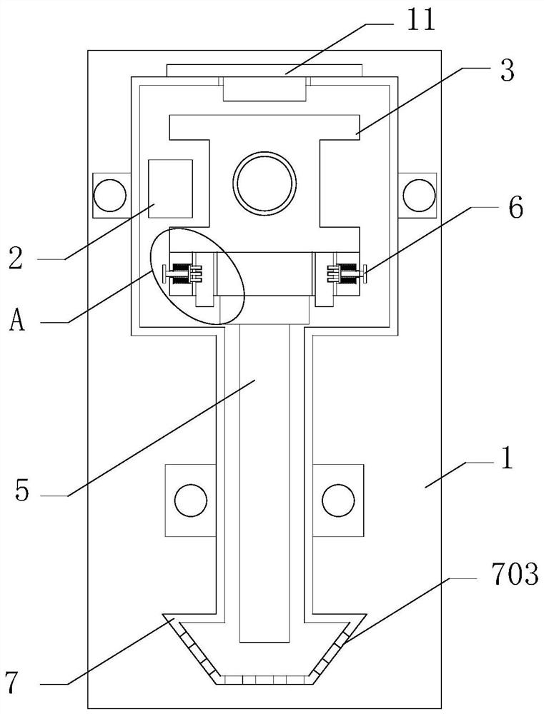 Convenient-to-maintain capacitive debris flow liquid level meter