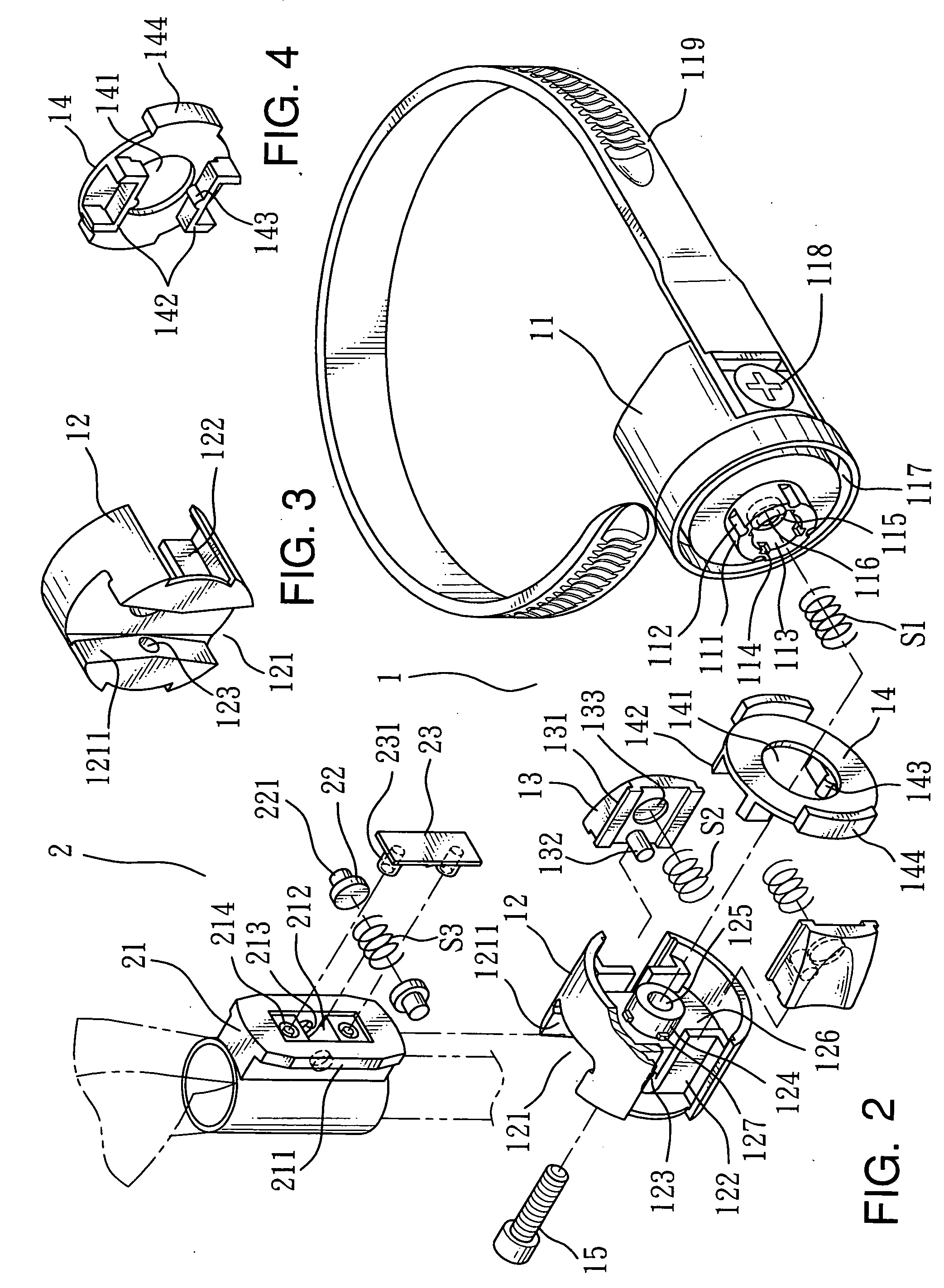 Bicycle lock holding apparatus