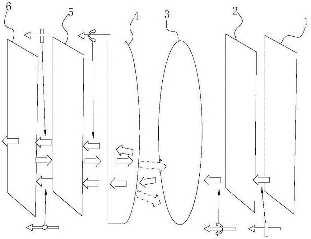 Short-distance optical magnification module group and near-to-eye display optical module group using the same