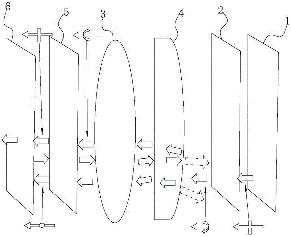 Short-distance optical magnification module group and near-to-eye display optical module group using the same