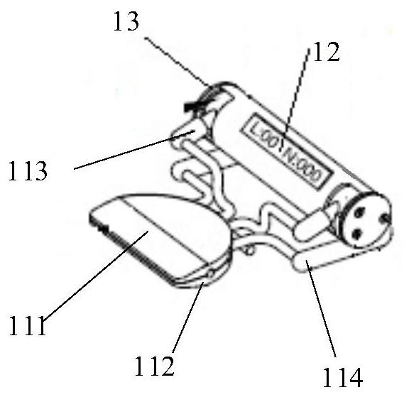 Temporomandibular joint training device and electronic equipment