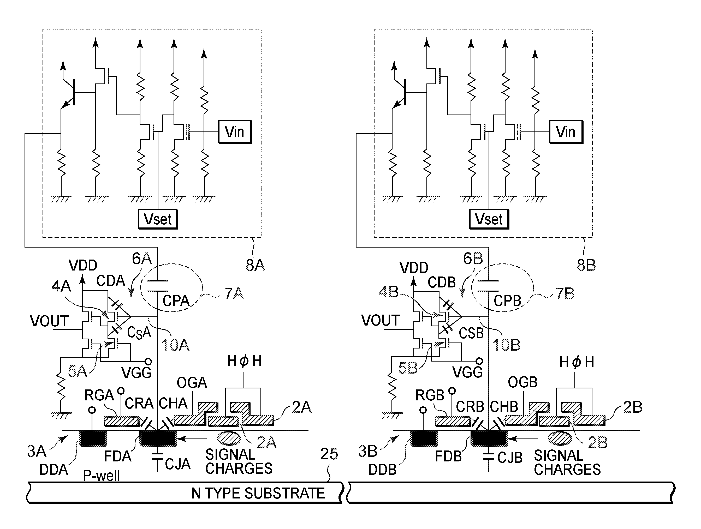 Solid state imaging device and adjustment method thereof