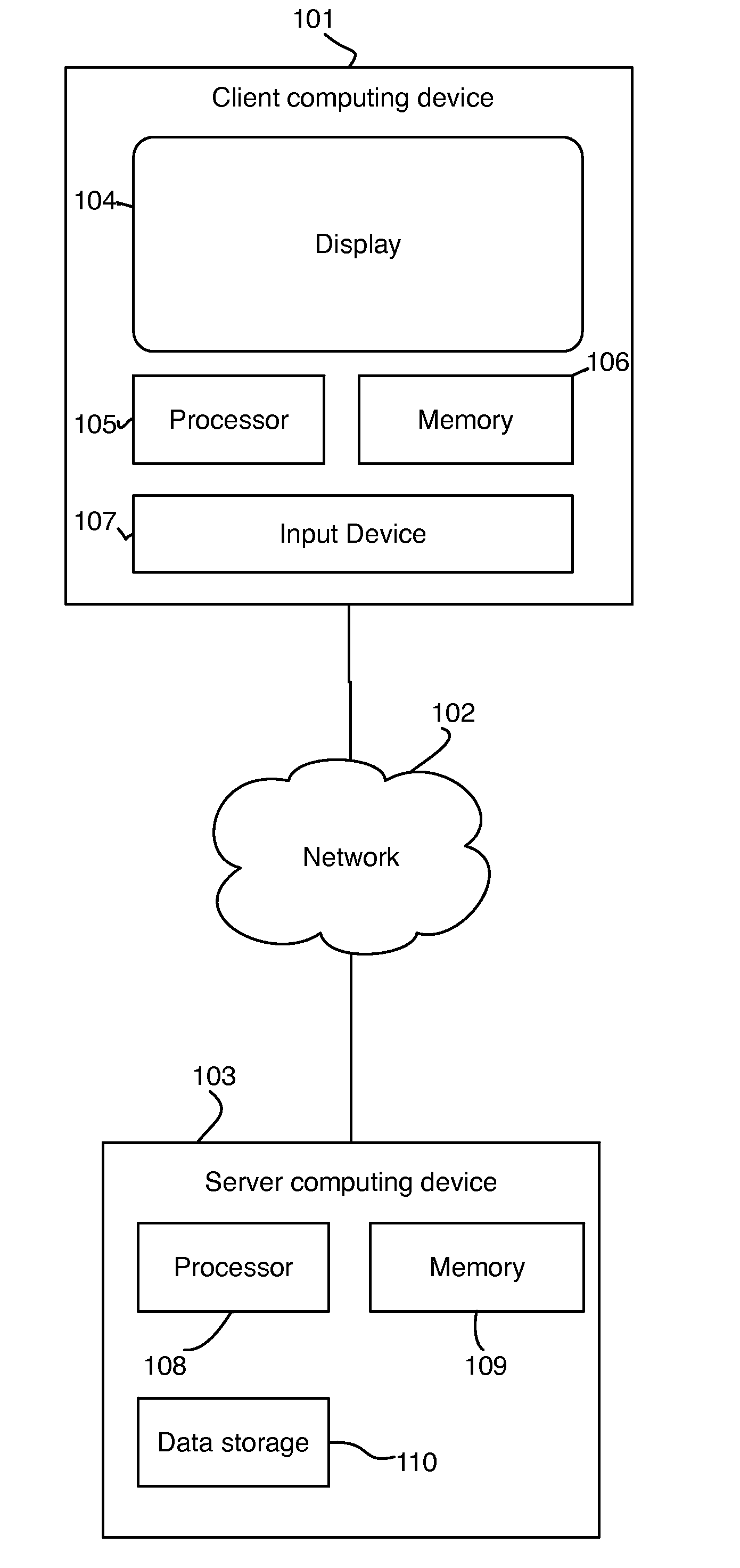 Method and System for Computer-Based Assessment Including a Search and Select Process