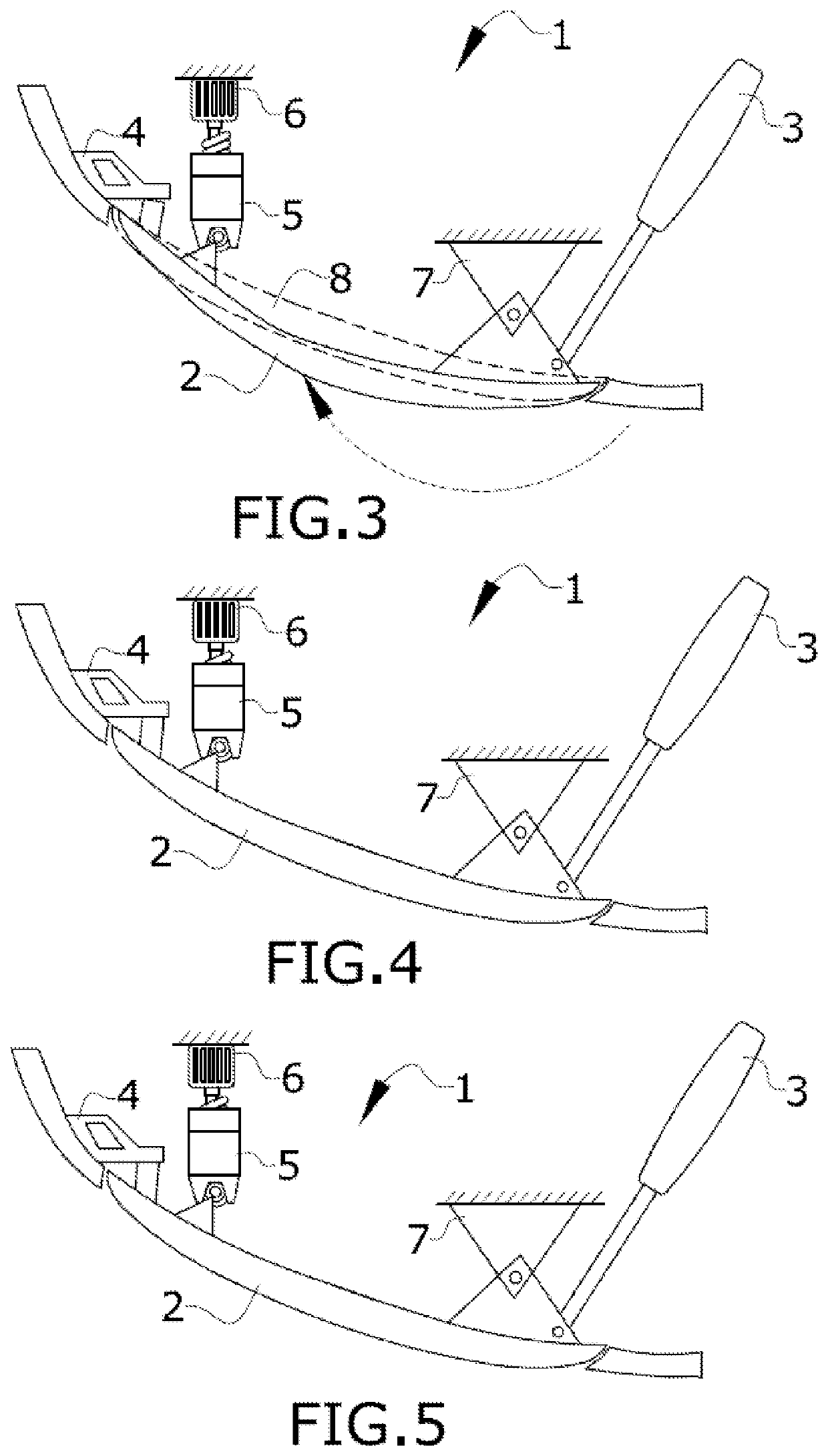 Landing gear door system and operation method