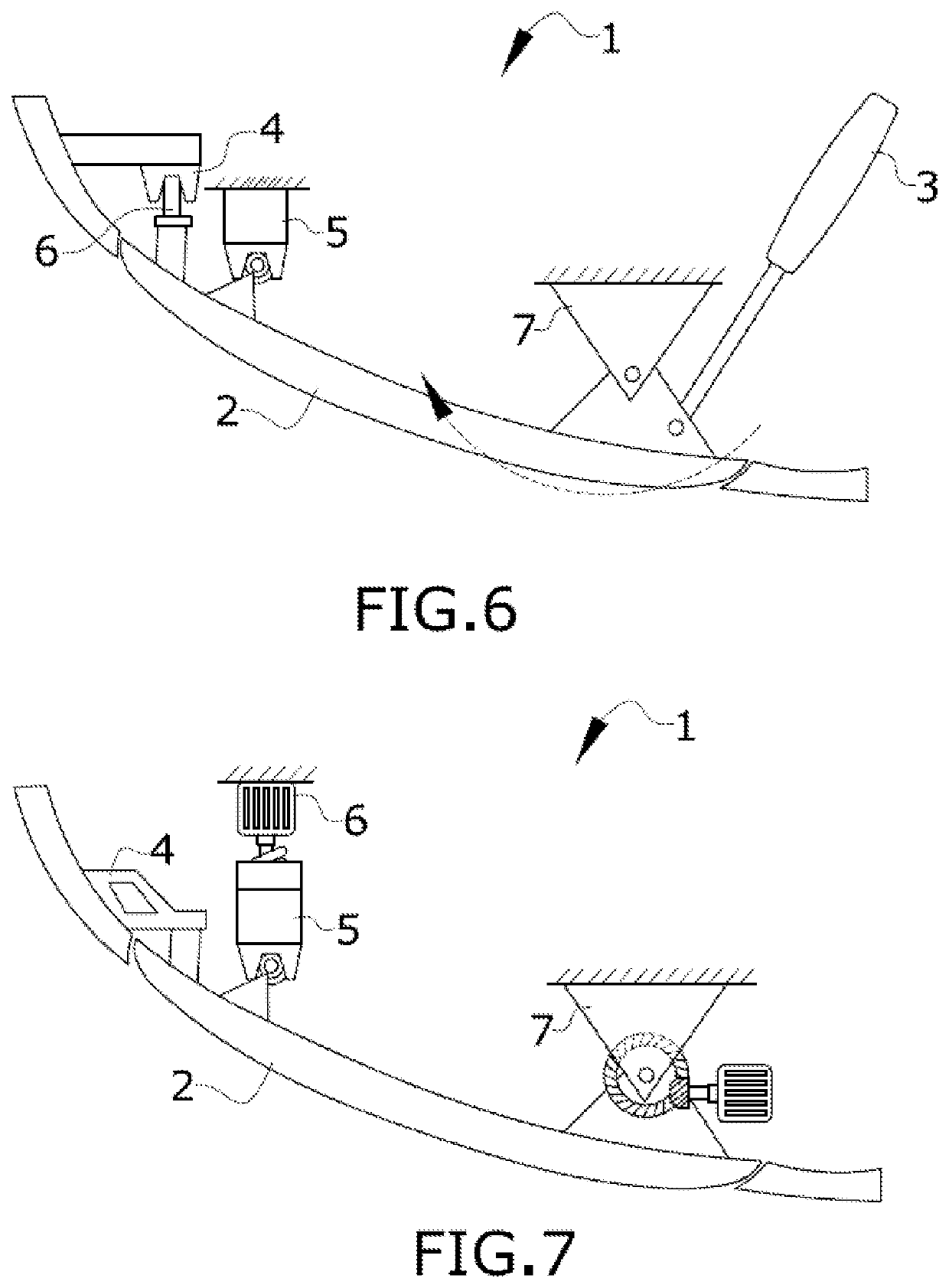 Landing gear door system and operation method