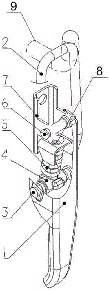 A front locking mechanism for a cargo box