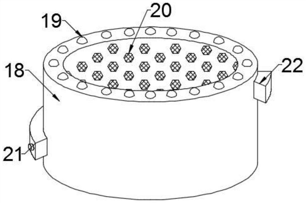 Wood surface grinding device