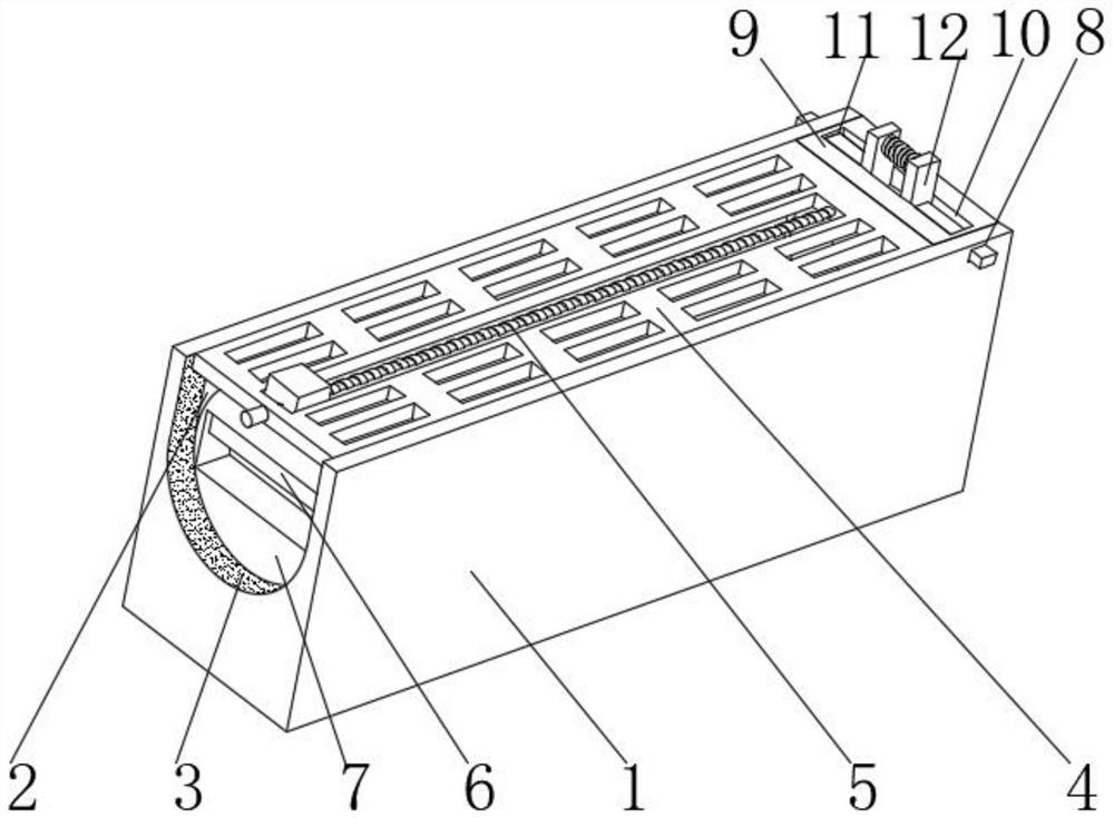 Corrosion-resistant high-strength composite resin U-shaped drainage ditch