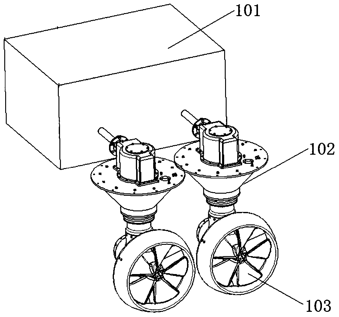 Detection line intelligent sampling and transporting device for water quality monitoring and sampling and transporting method thereof