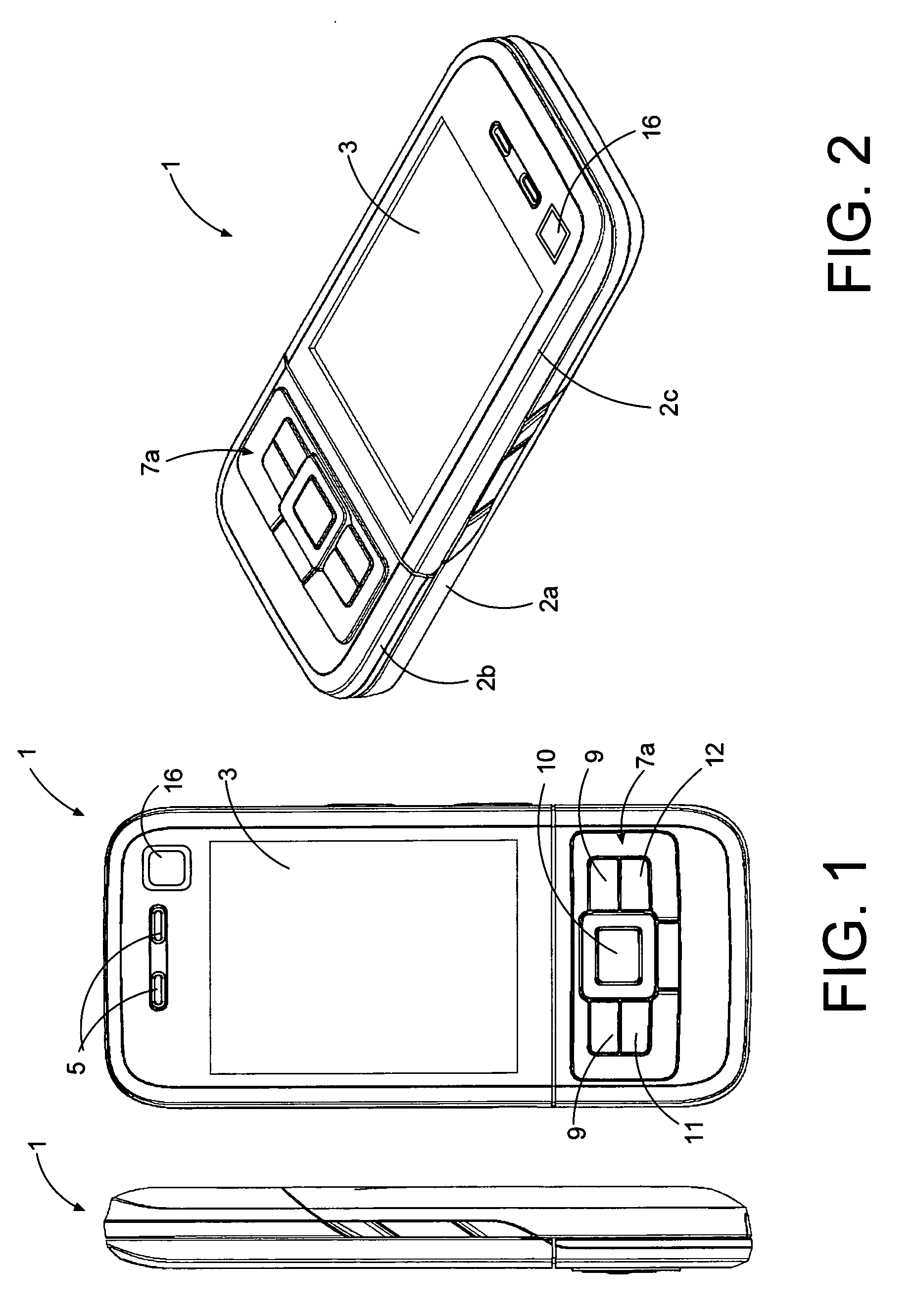 Electronic device with movable housing parts