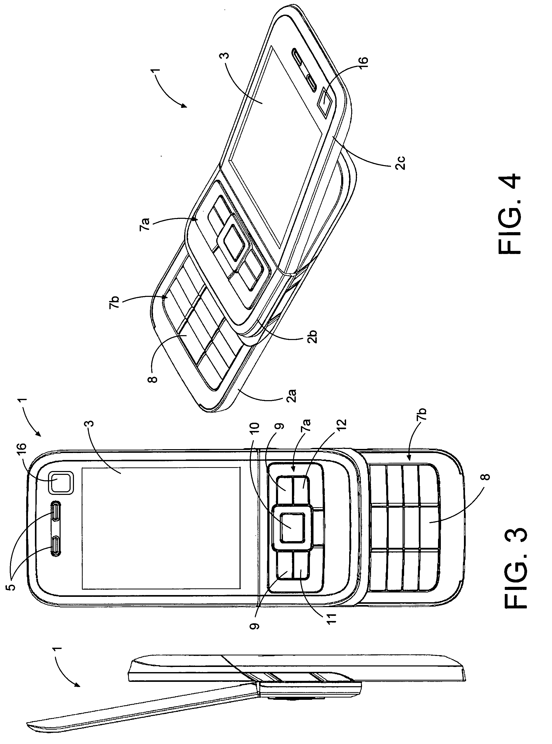 Electronic device with movable housing parts