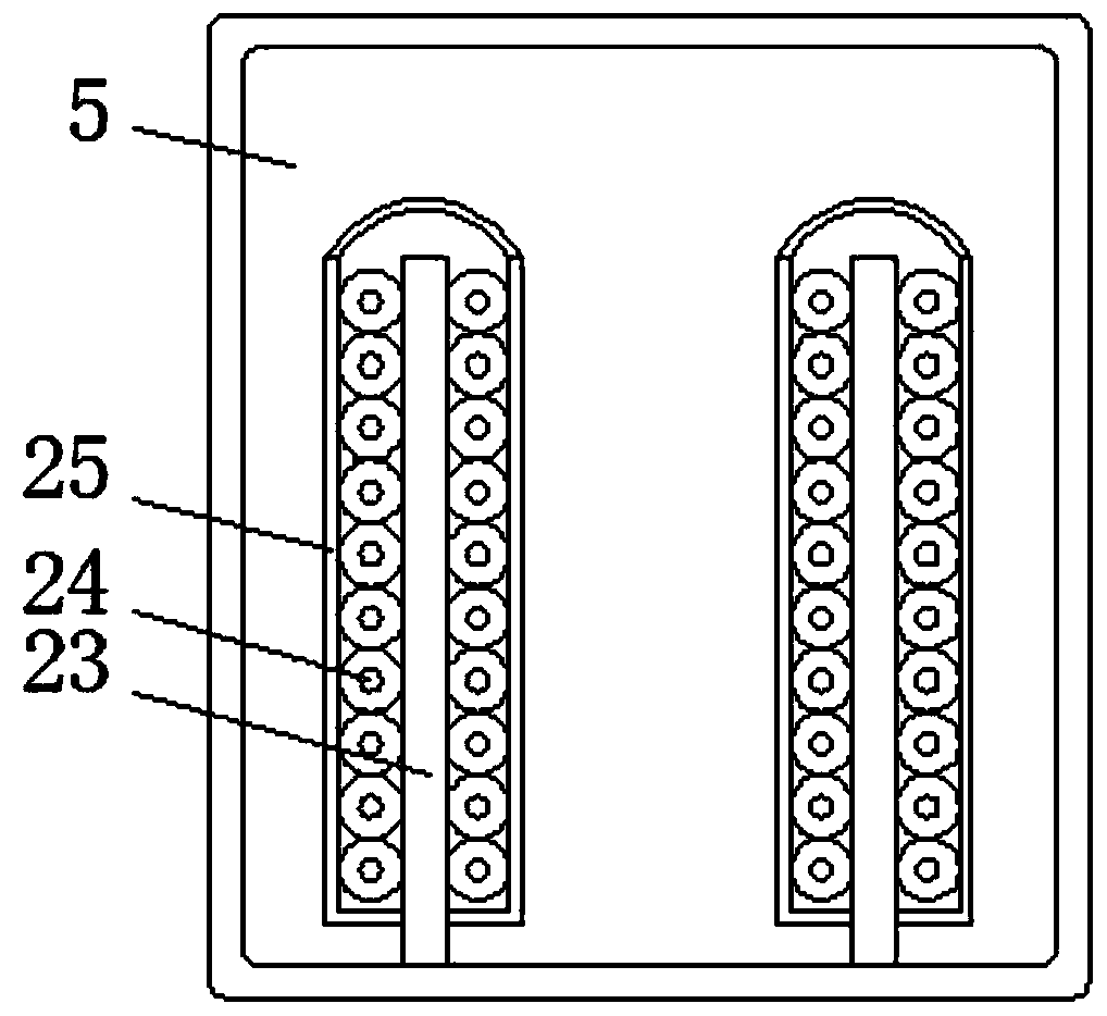 Non-woven fabric fusion device with cleaning function