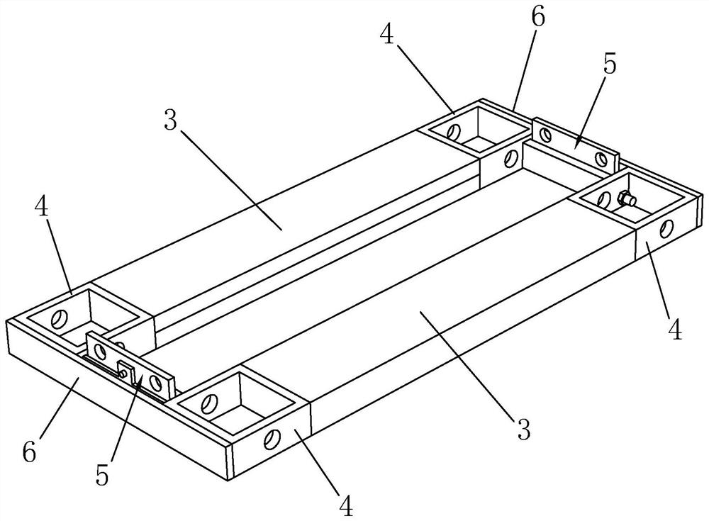 A construction method for hanging irrigation canals