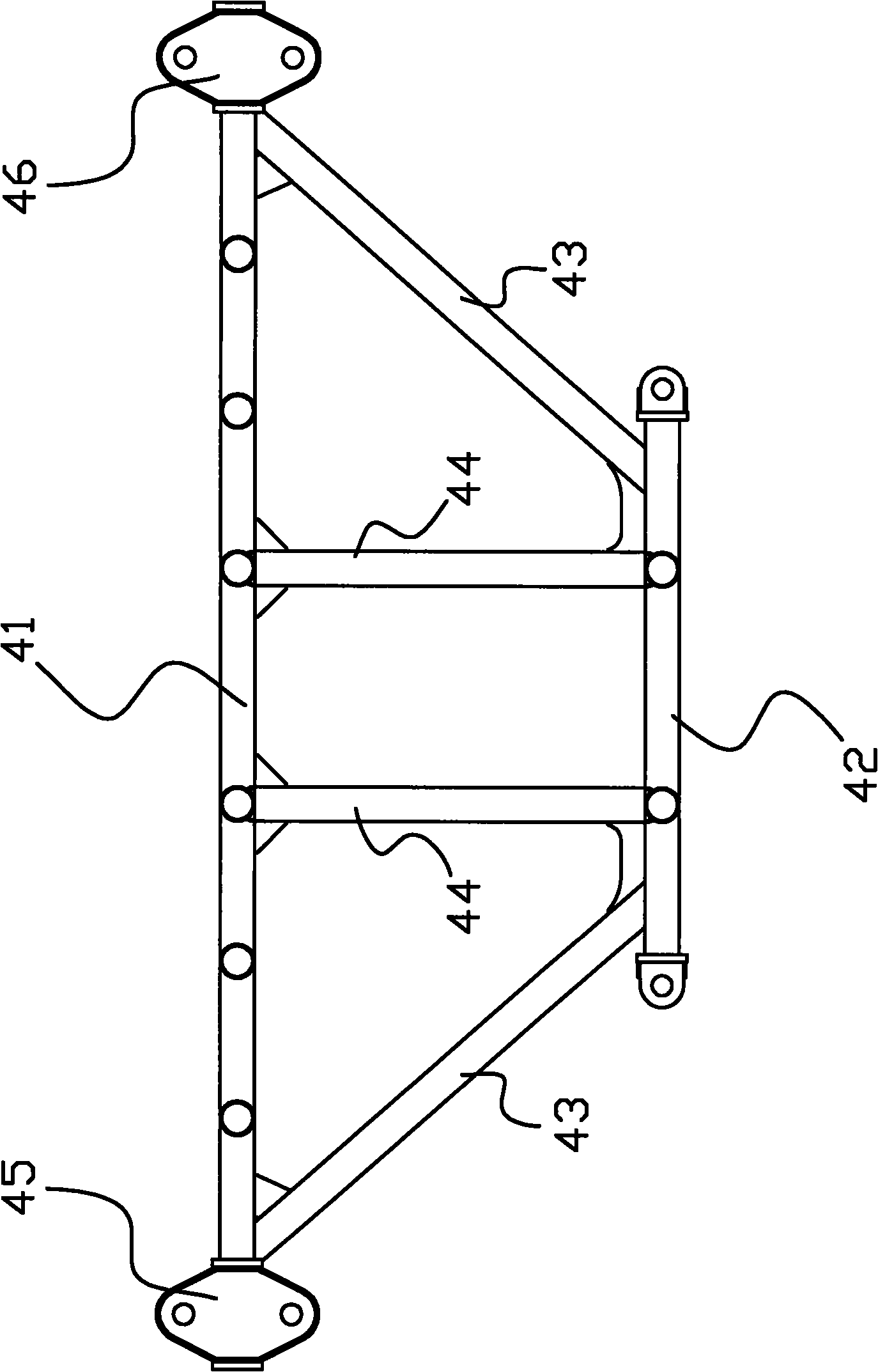 Suspension apparatus of ship main engine