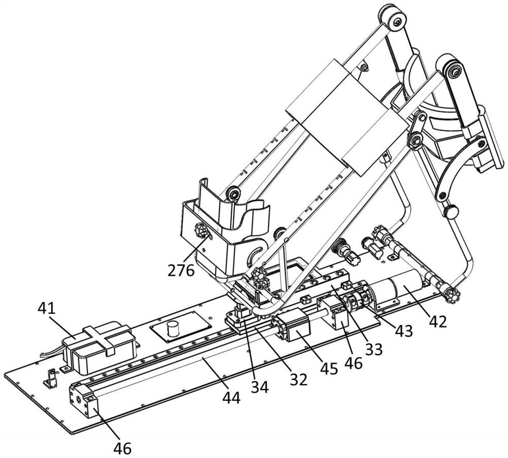 Foldable lower limb joint rehabilitation training device