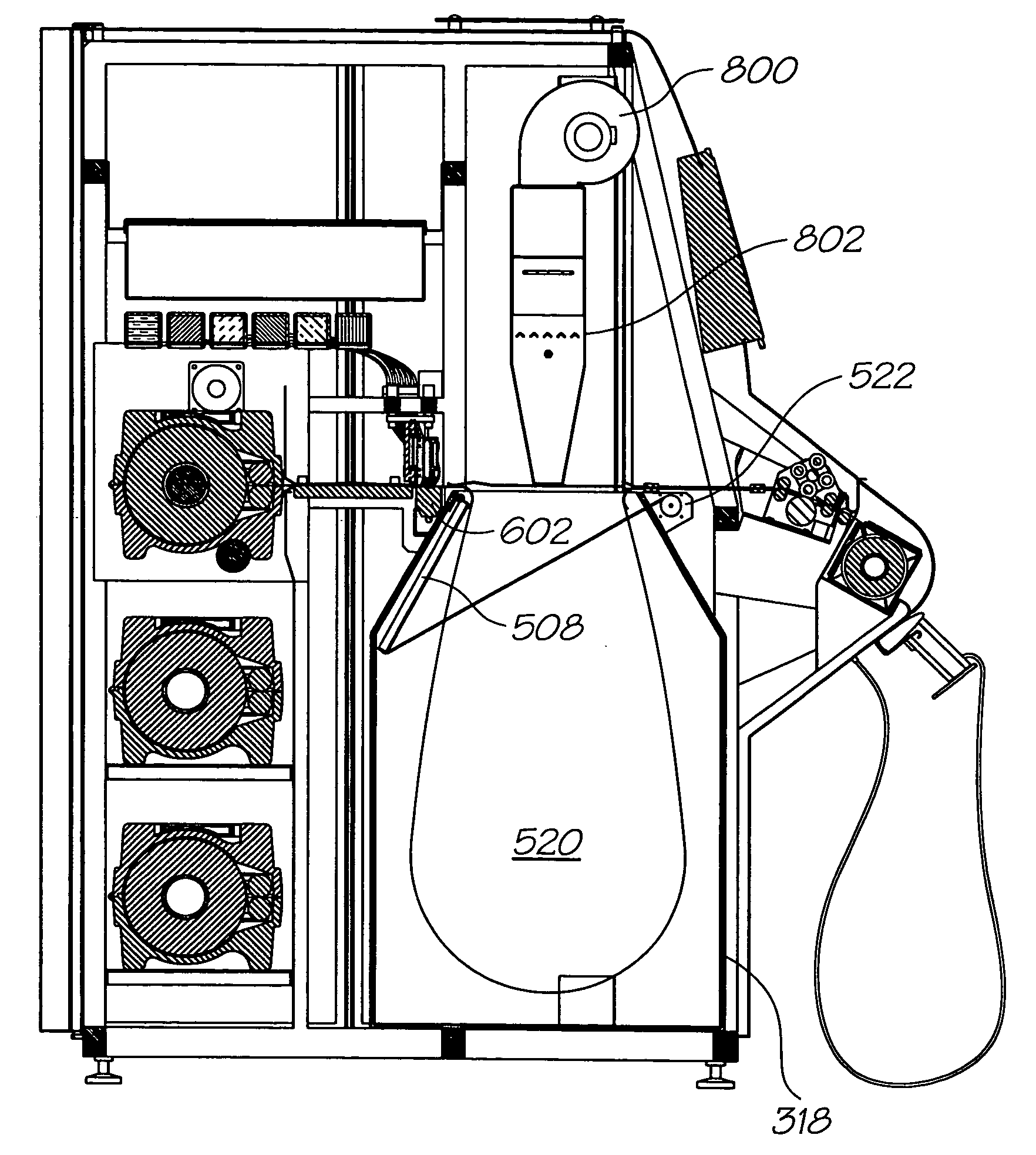 In-line dryer for a printer