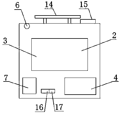 A position judging device for a three-dimensional garage