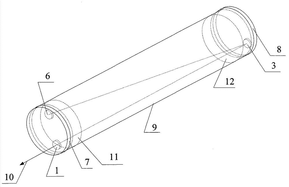 Vertical discharge type static state carbon dioxide laser device