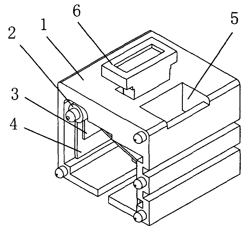 Crimping terminal of collector belt