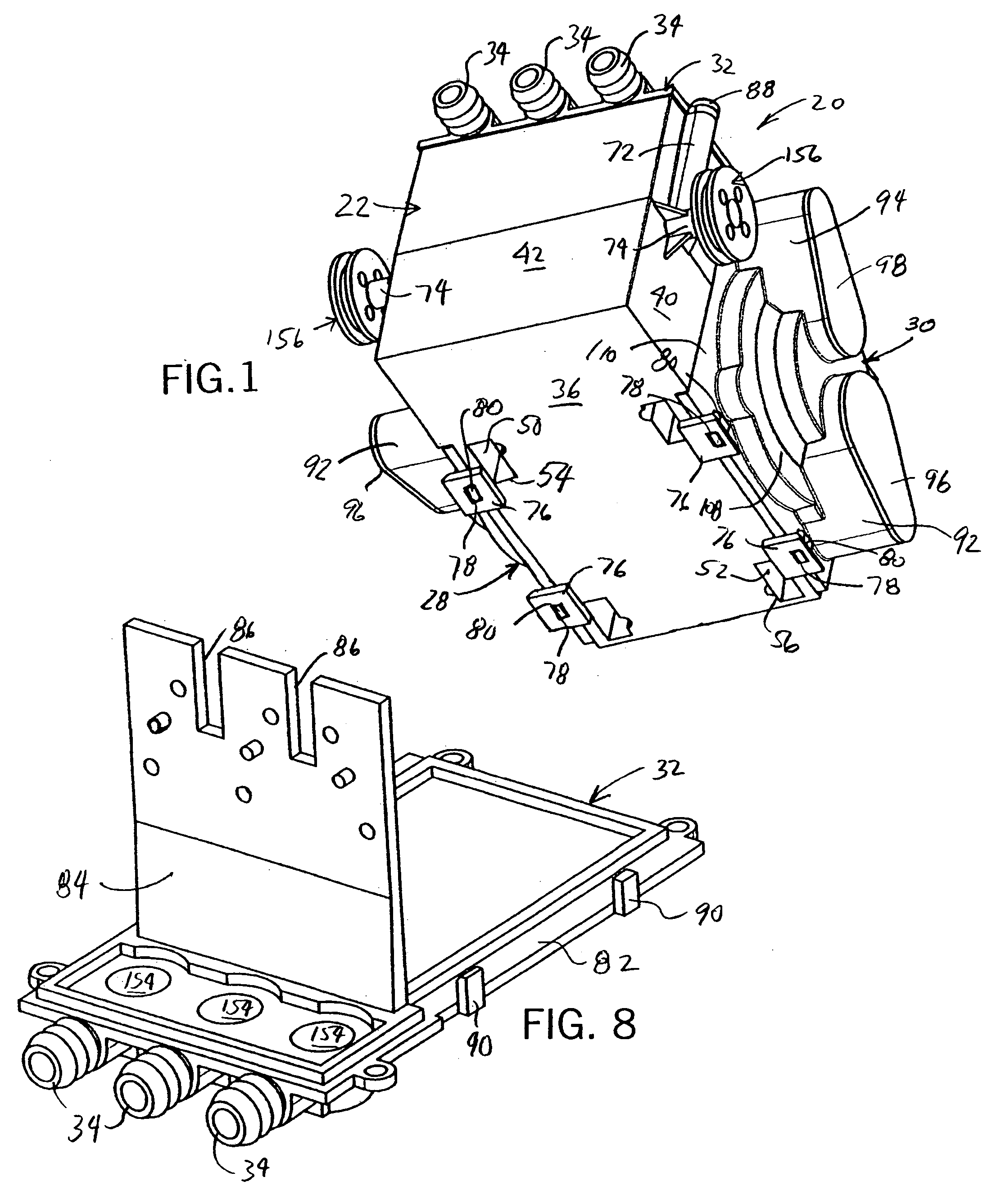 Compact linear air pump and valve package