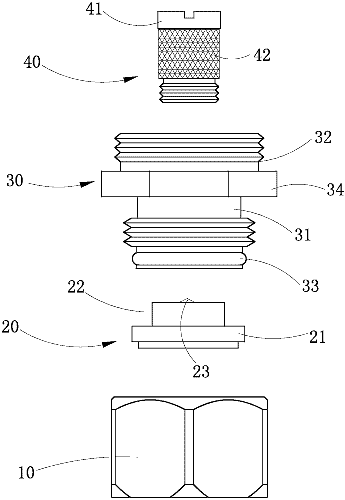 Energy-saving type tap nozzle