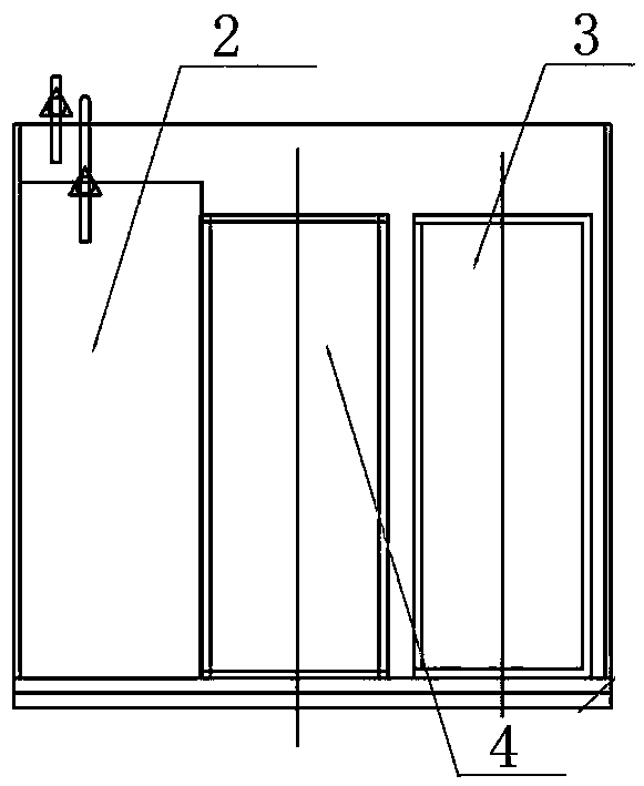 Isolation compartment device with negative pressure ventilation and epidemic prevention medical functions