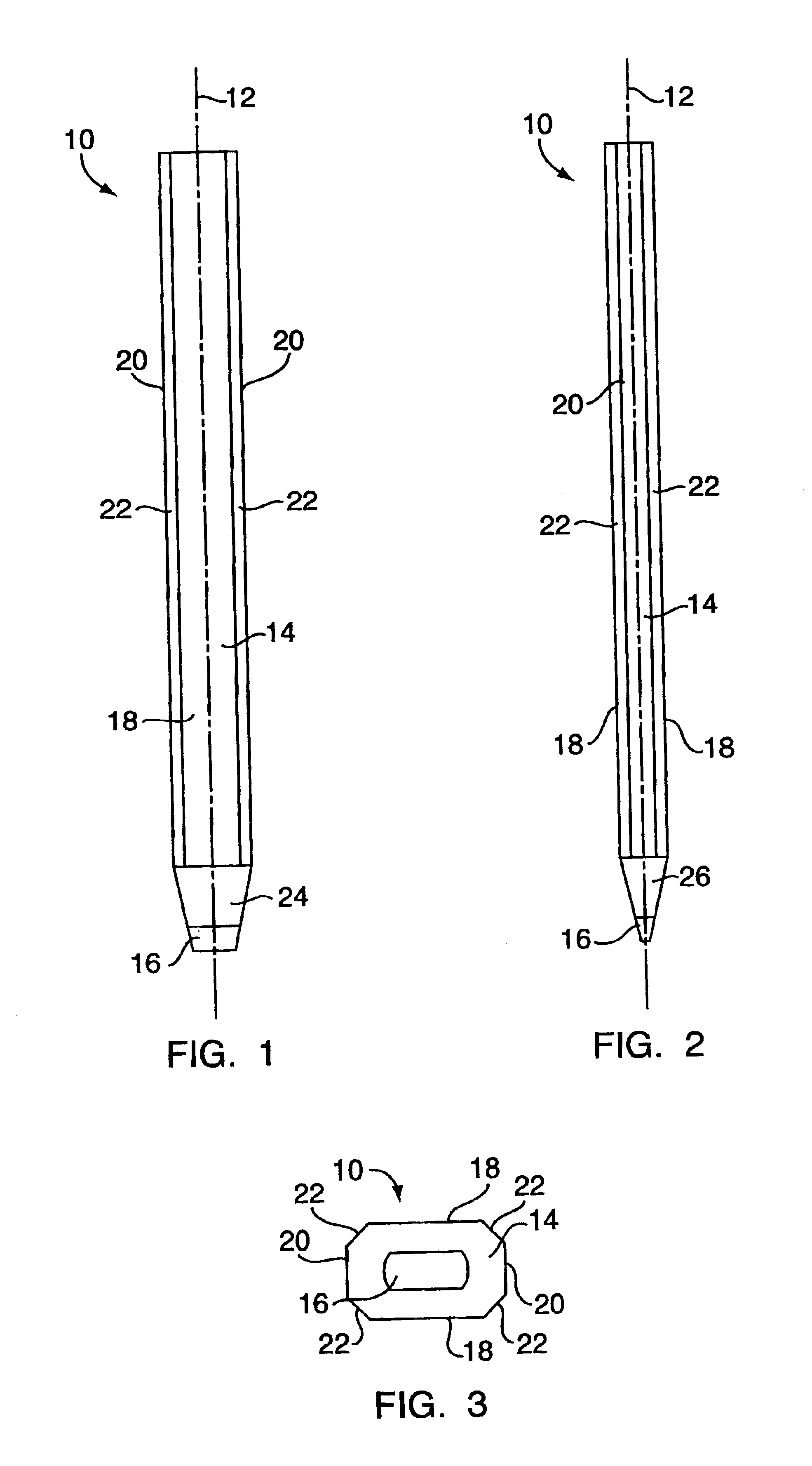 Pivoting sharpening device for pencil with non-circular cross section