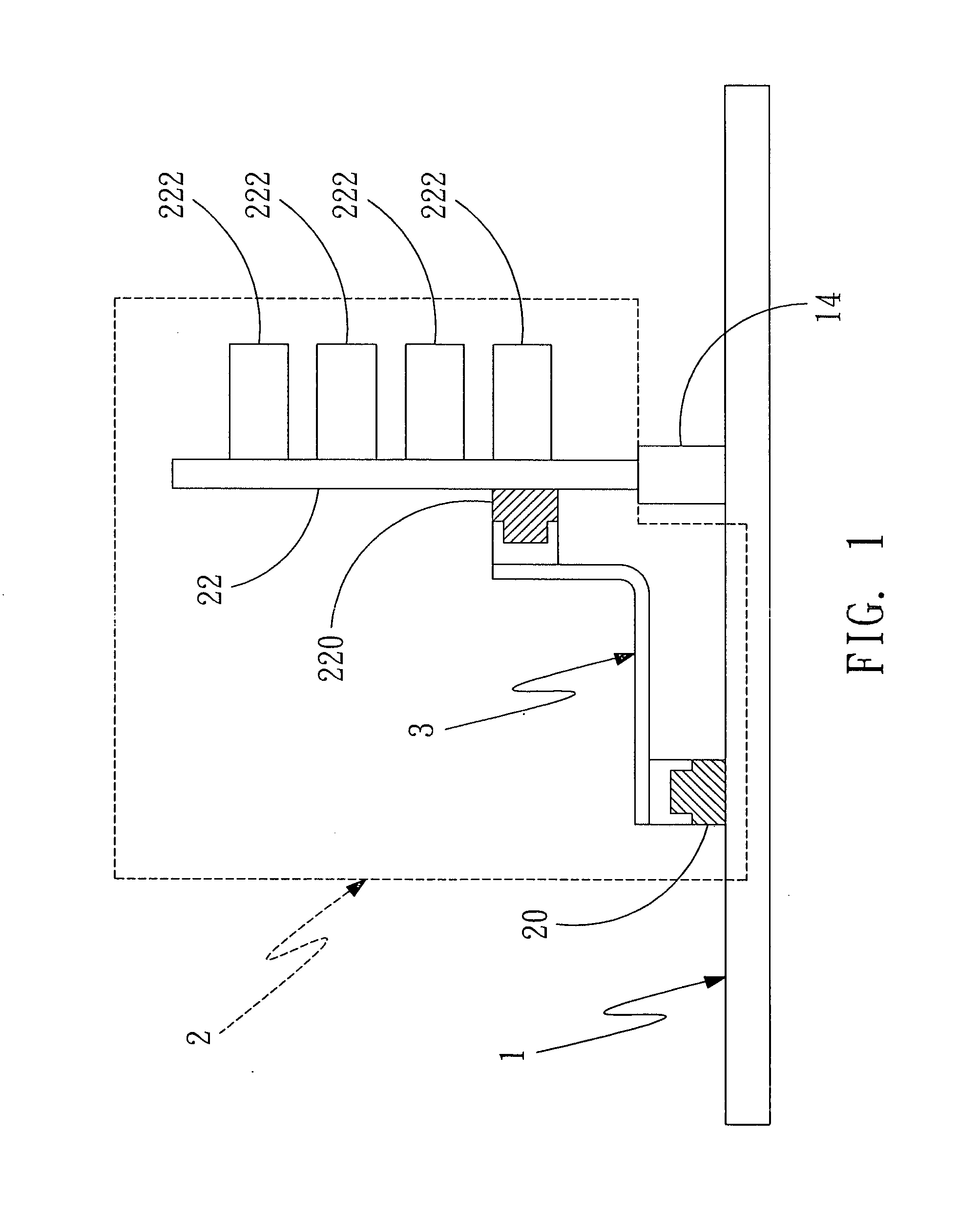 Computer system and main board equipped with hybrid hypertransport interfaces