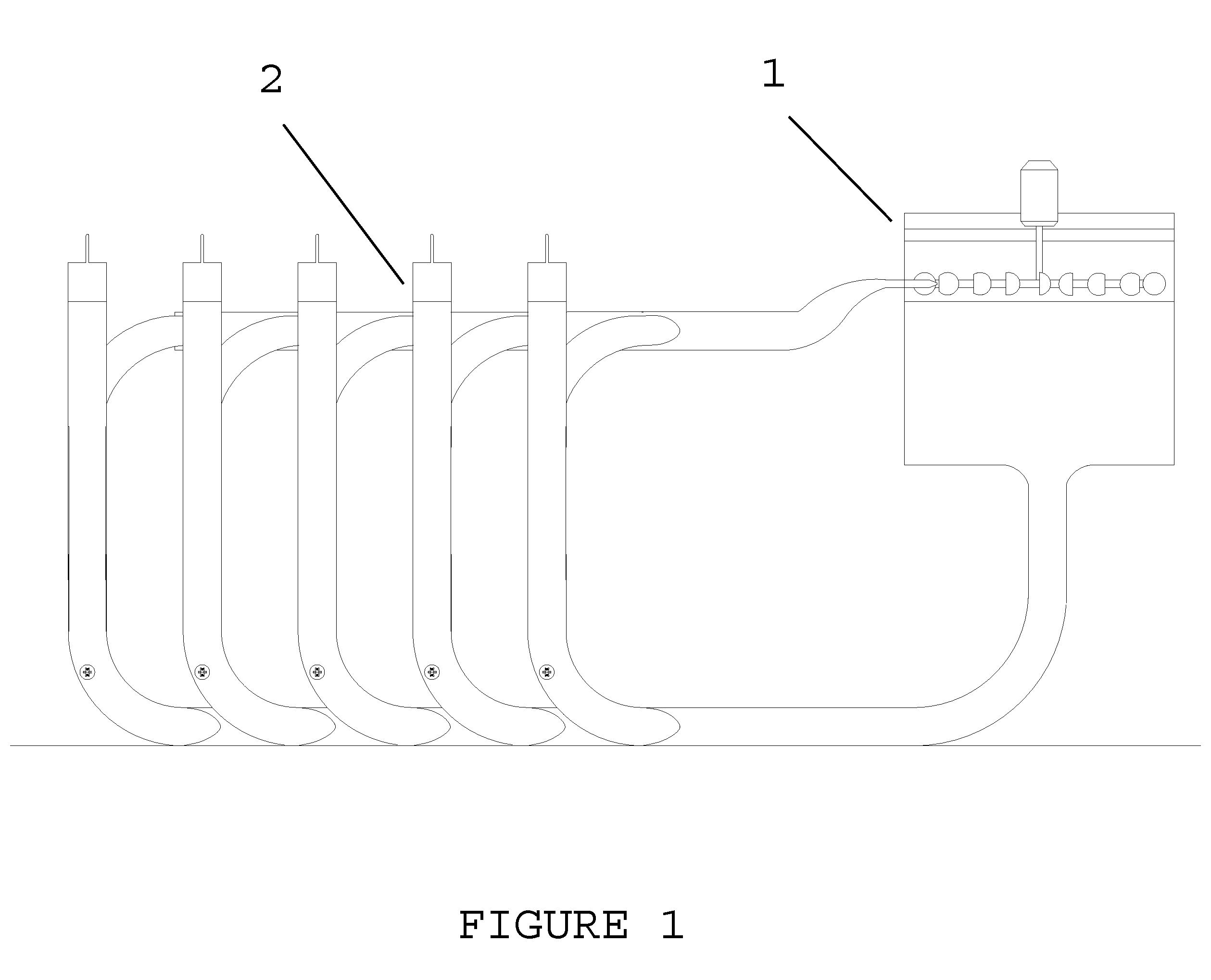 Maritime device for producing electric power