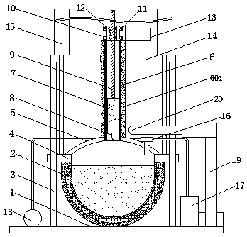 Single crystal silicon refining production process and refining device thereof