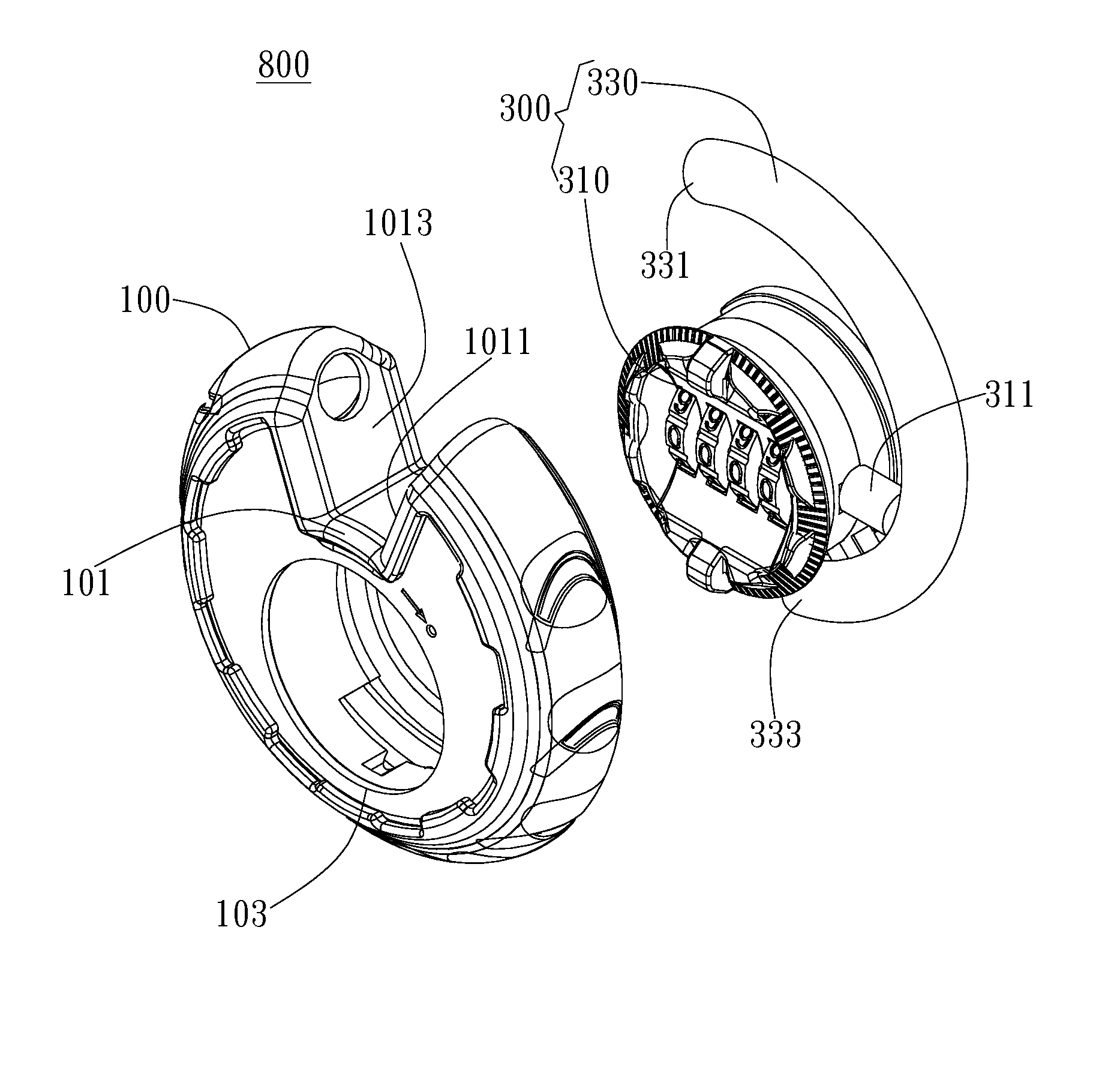 Turntable lock