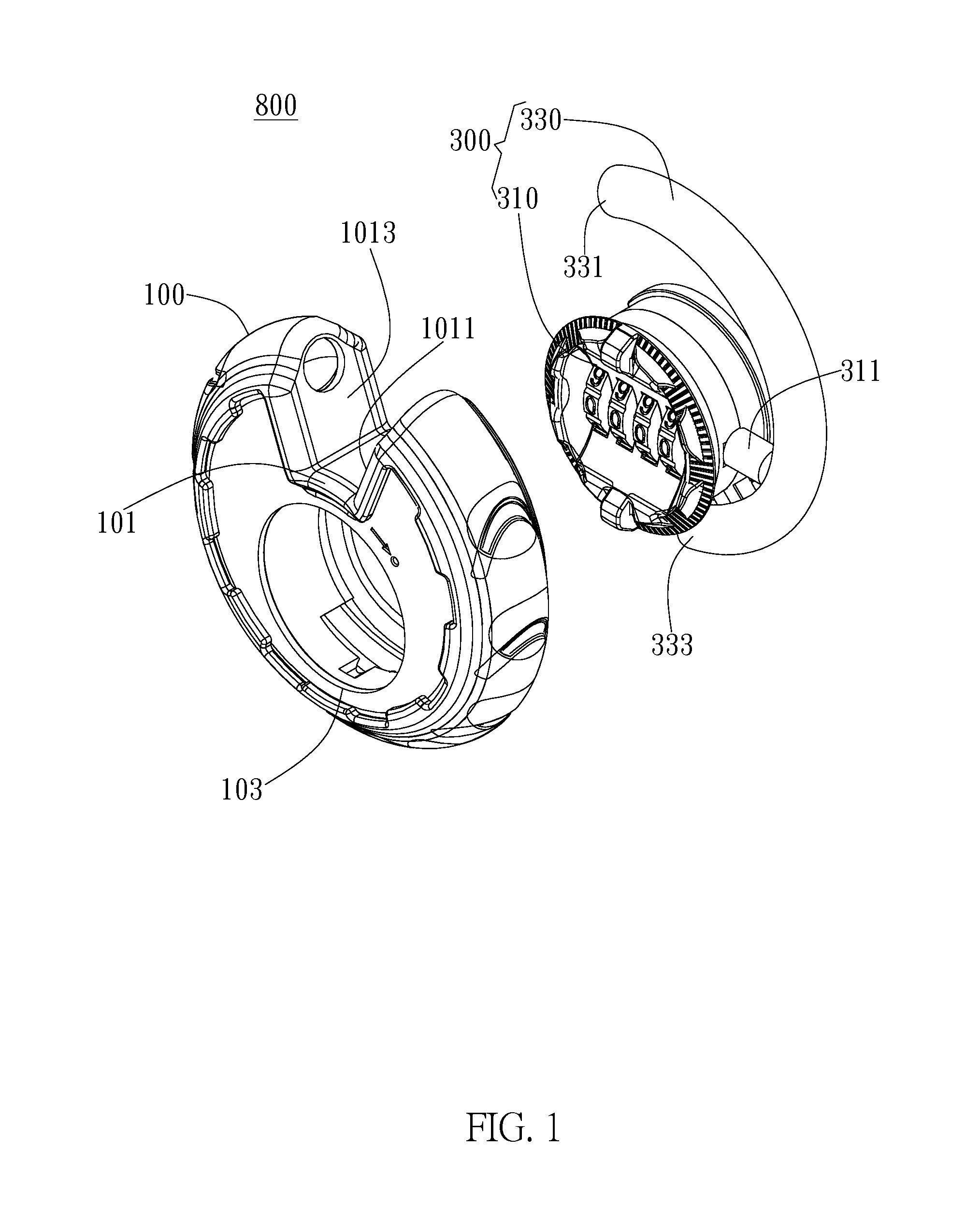 Turntable lock