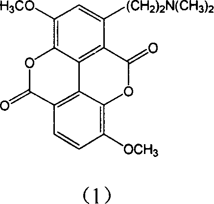 Taspine alkaline preparation method and uses in preparing medicine for treating tumour