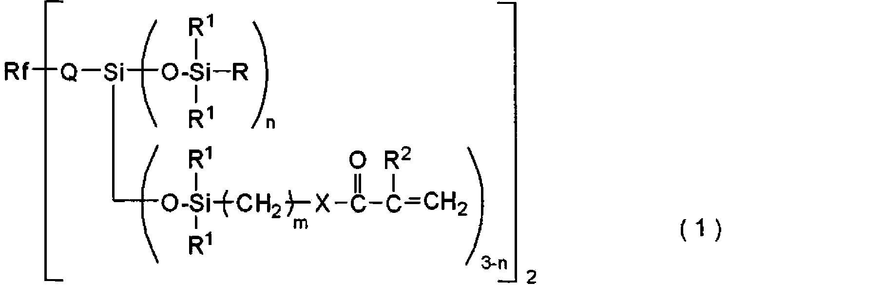 Hard coating composition having antifouling performance