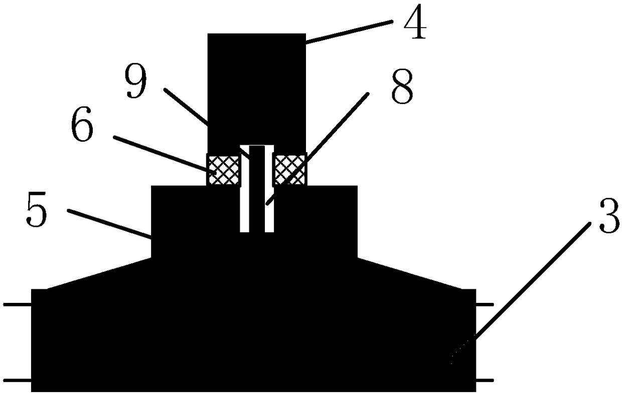 Assembling integral type underground structure allowing vulnerable portions of prefabricated columns to be replaced